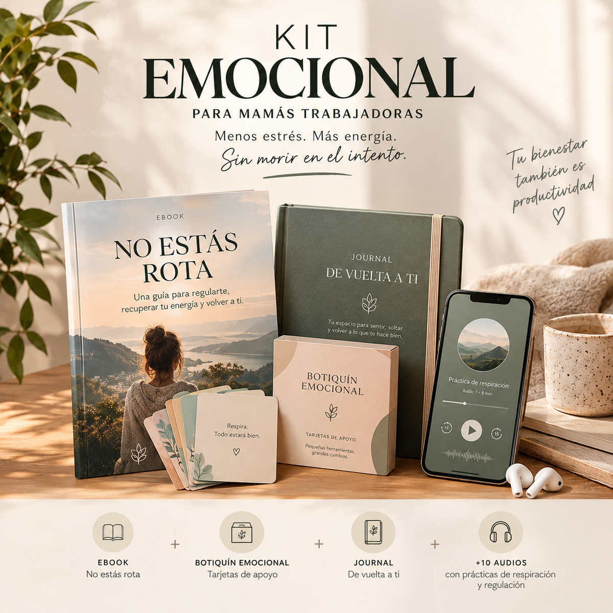 KIT EMOCIONAL PARA MAMÁS TRABAJADORAS